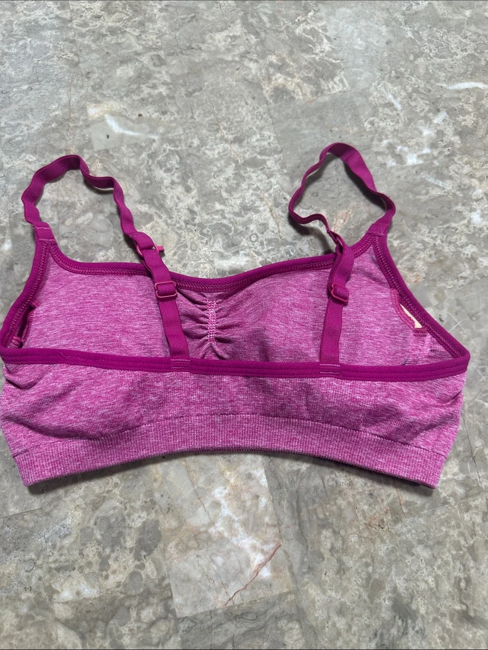Gymshark Magenta/Pink Seamless Light Support Sports Bra